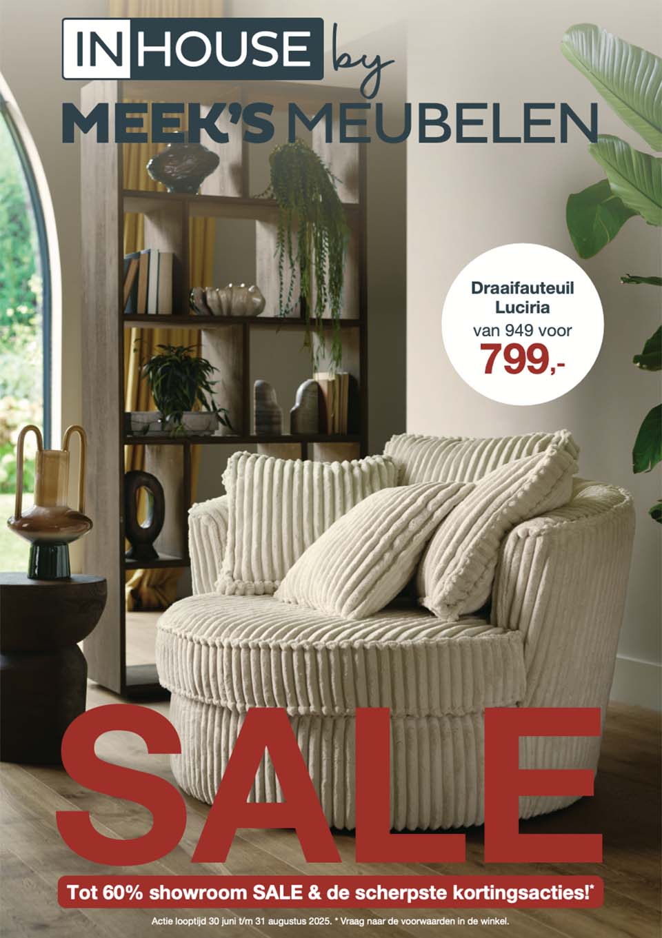 InHouse April Sale - Meeks Meubelen